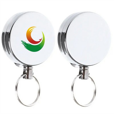 Retractable Key Chain With Belt Clip